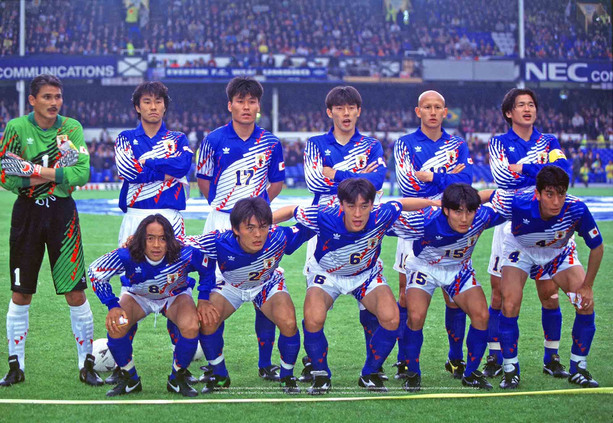 希少 '95 England vs Japan 日本Wembley初登場 tphoto on X: 