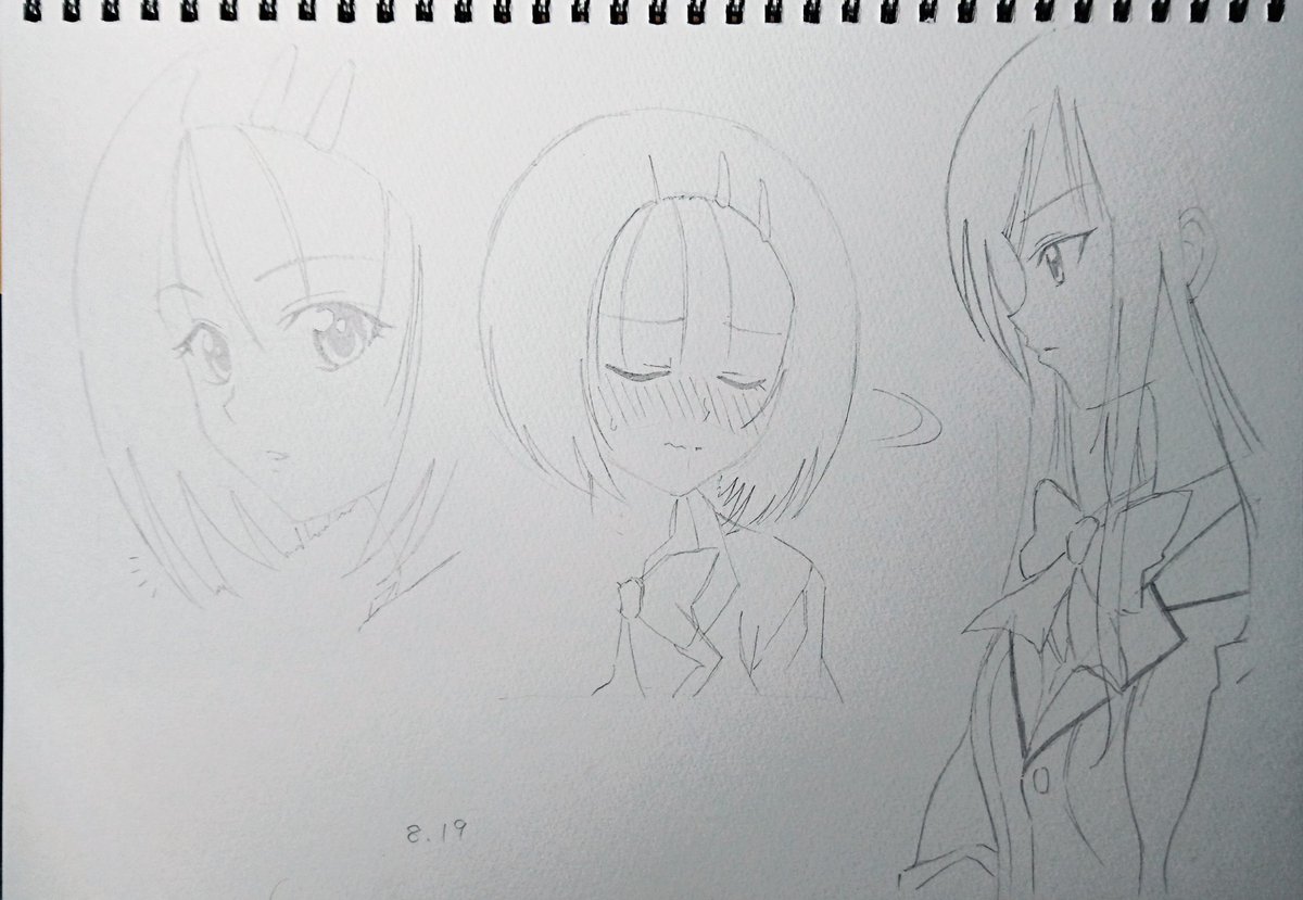 最近描いた絵～(模写)
満足するまで模写したらまたラブライブの創作に戻ってきます(^^ゞ 