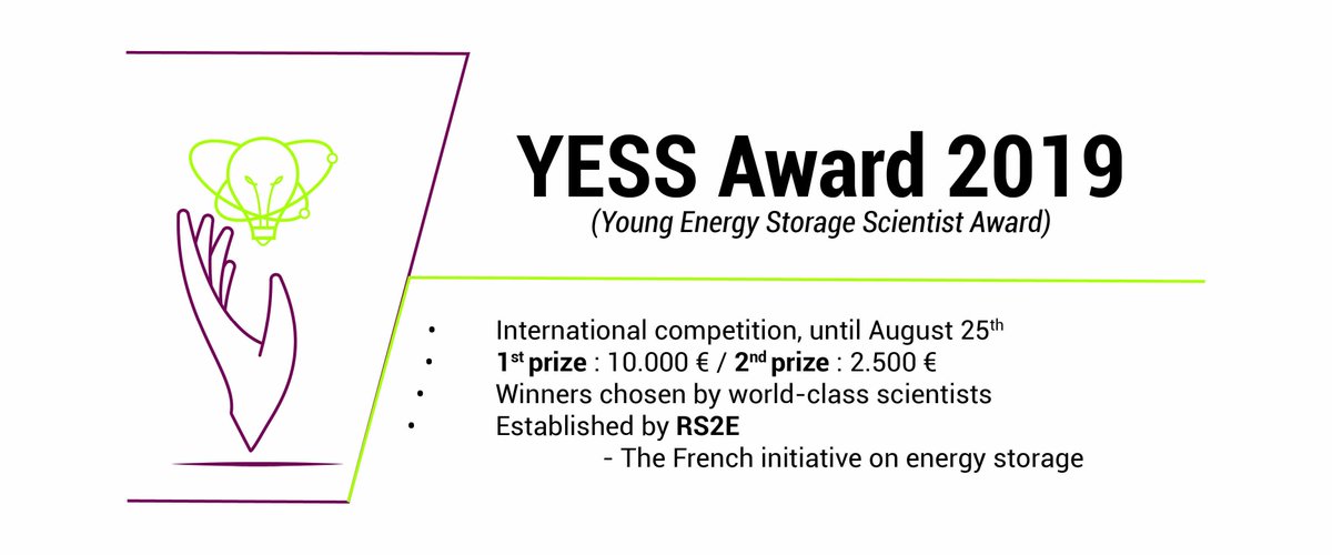 EnergyRS2E's tweet photo. We’re running out of time! 

Less than 1 week left to submit your project to the #YESSAward 2019

The deadline is coming 💀

➡️https://t.co/uFCp8XZCHJ

#energytwitter #battchat #powerourfuture #electrochemistry https://t.co/MWlooU3c7T