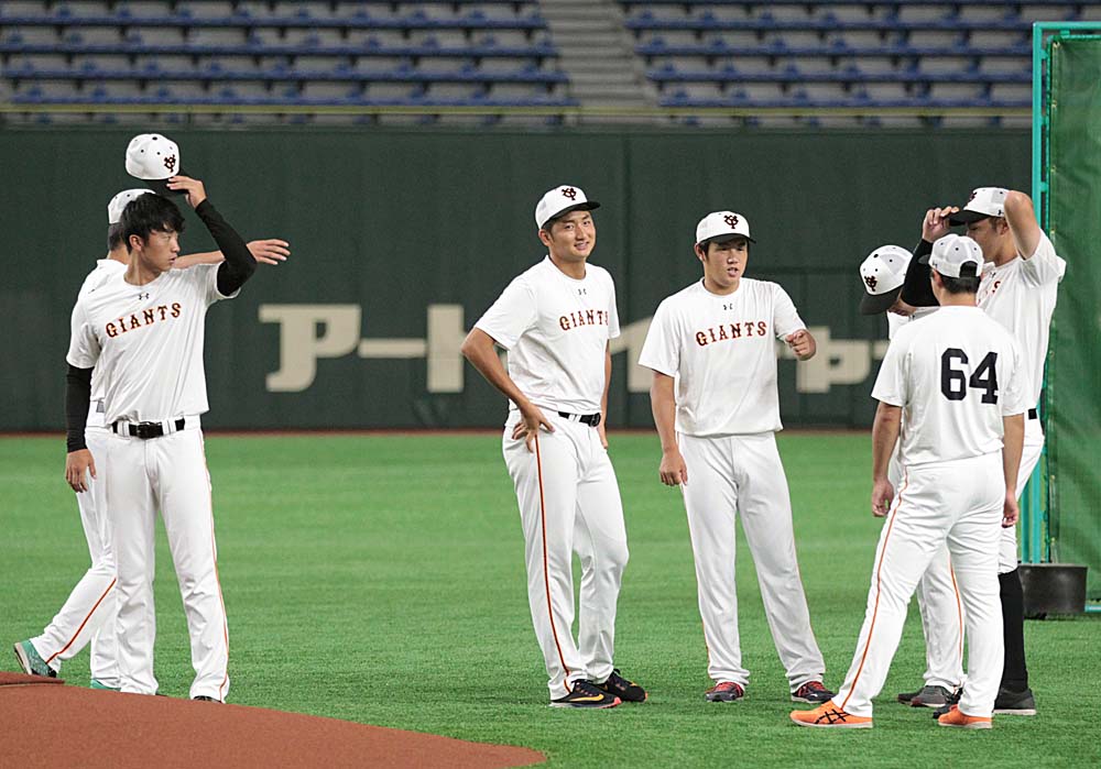二軍】きょう、あすはファーム選手の目標の地 #東京ドーム で #日本