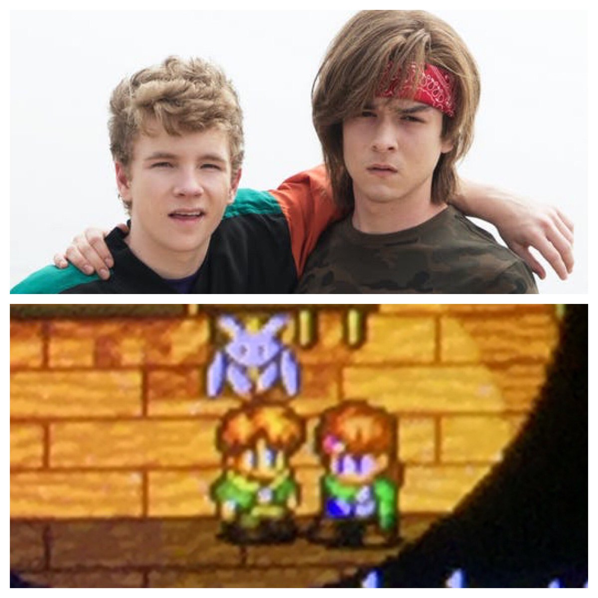 shaydedlady's tweet image. Is it me, or... #lunar #retro #twocoreys #totallylookslike