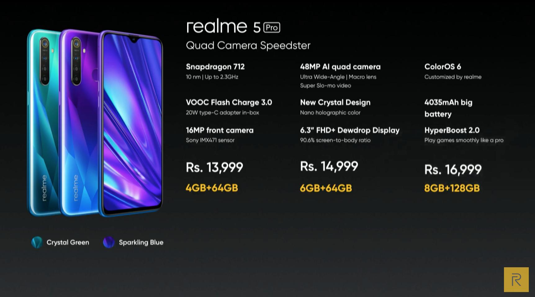 四攝鏡頭、微距拍攝、驍龍處理器：Realme 5 與 Realme 5 Pro 正式發布；售價從RM585 起！ 11