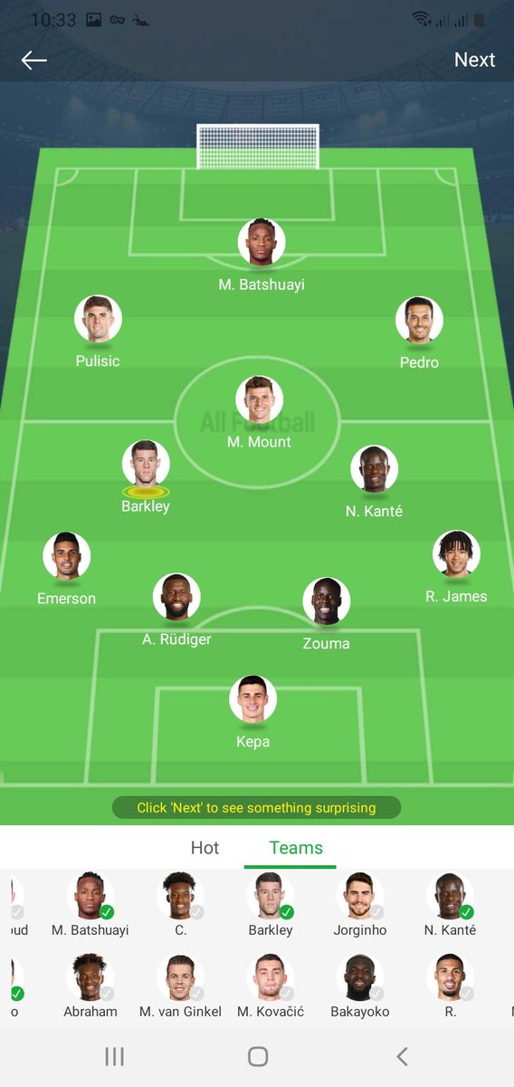 Rahs1245's tweet photo. @ChelseaFC rate my XI line ups https://t.co/Er4hrtfZhX