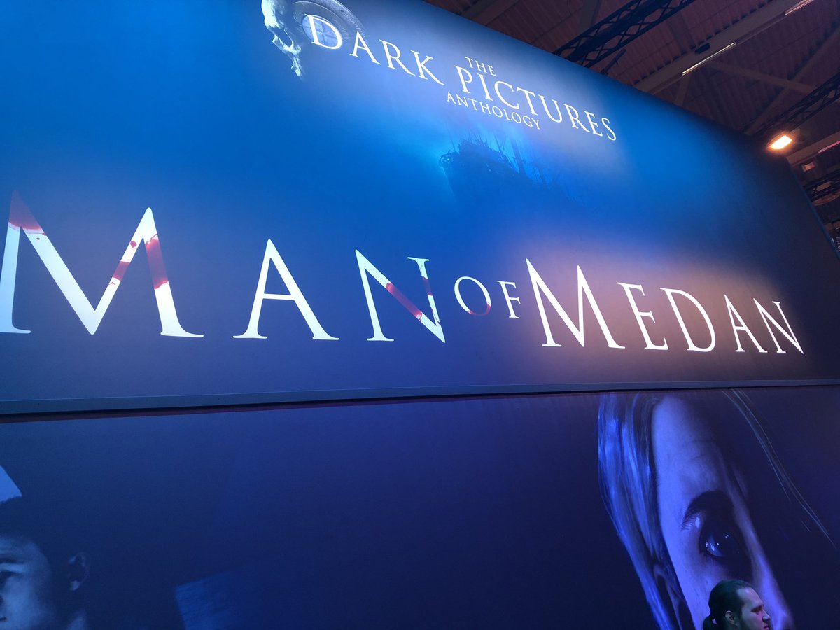 upstream_tv's tweet photo. We’re entering @BandaiNamcoUS’s  Man of Medan at #gamescom2019 now! We’ll share our thoughts in a bit! https://t.co/FQYUCR7ckH
