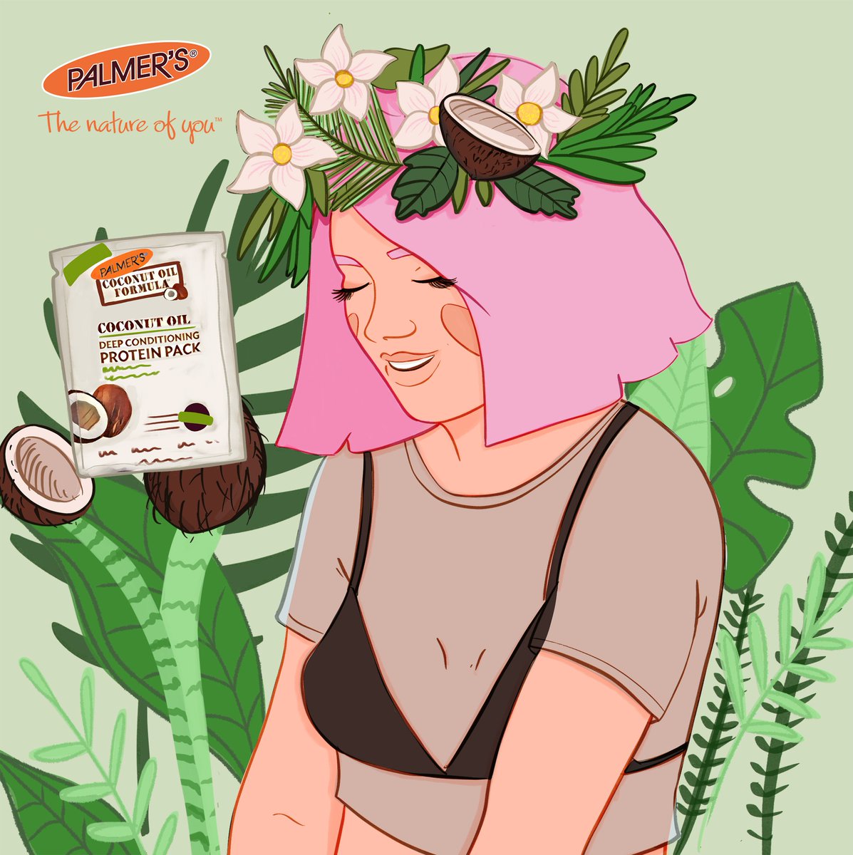 PalmersUK's tweet photo. Which queen of nature are you? ππ
A) Wild & Fierce - Queen Coco
B) Calm & Wise - Queen Olive
C) Sweet & Kind - Queen Honey
D) Strong & Bold - Queen Flora
Whatever your hair type, Palmer's hair masks are fit for all queens!
#queensofnature #thenatureofyou #palmers #hairmask https://t.co/eXAeEOVdOG