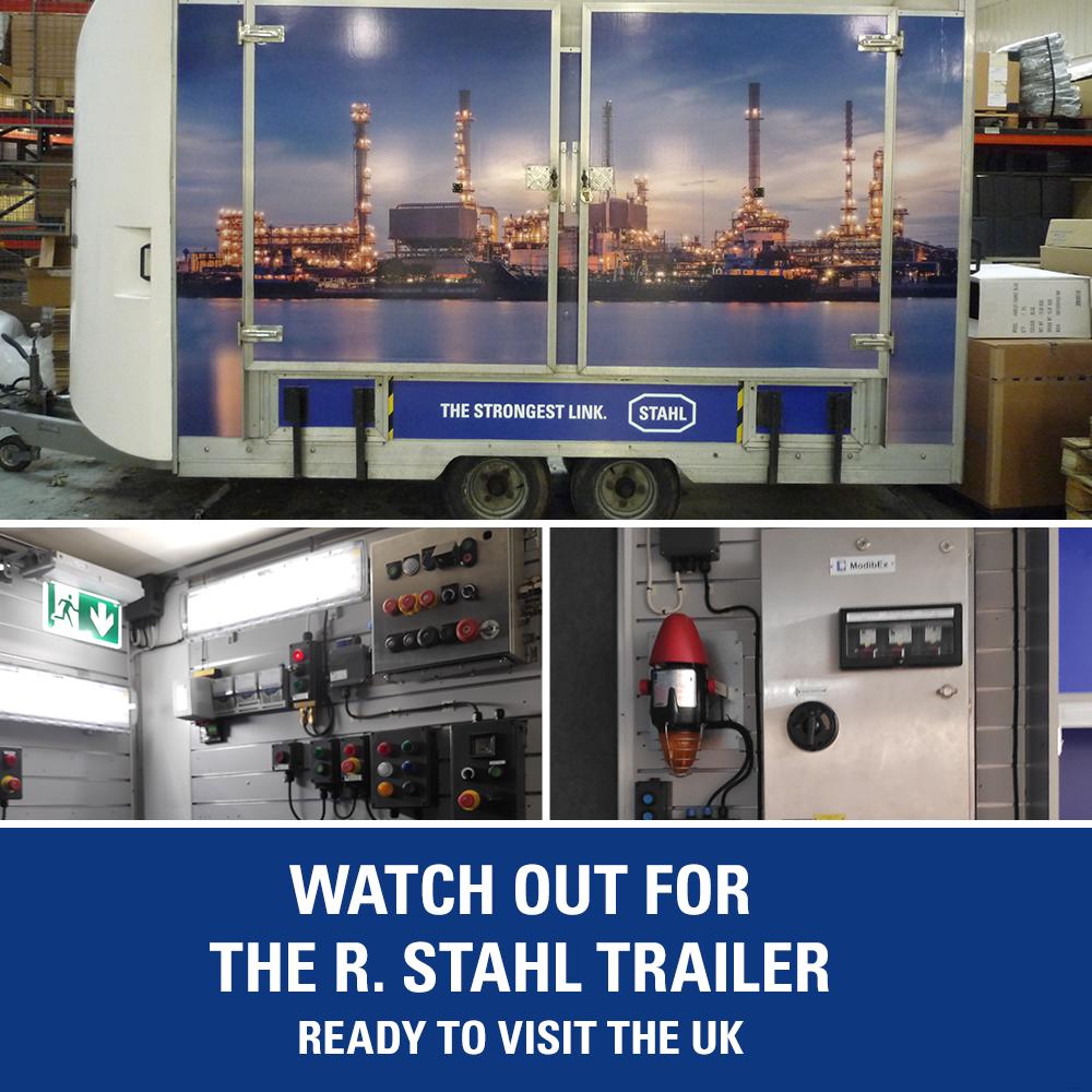 rstahlgroup's tweet photo. We’re hitting the road in the UK! Re-engineered by two of our trainees, the R. STAHL trailer is now on the move to showcase our offerings in Ex and provide product demonstrations.
#RSTAHL #YourPartnerInEx #TheStrongestLink https://t.co/14sW21xN1L