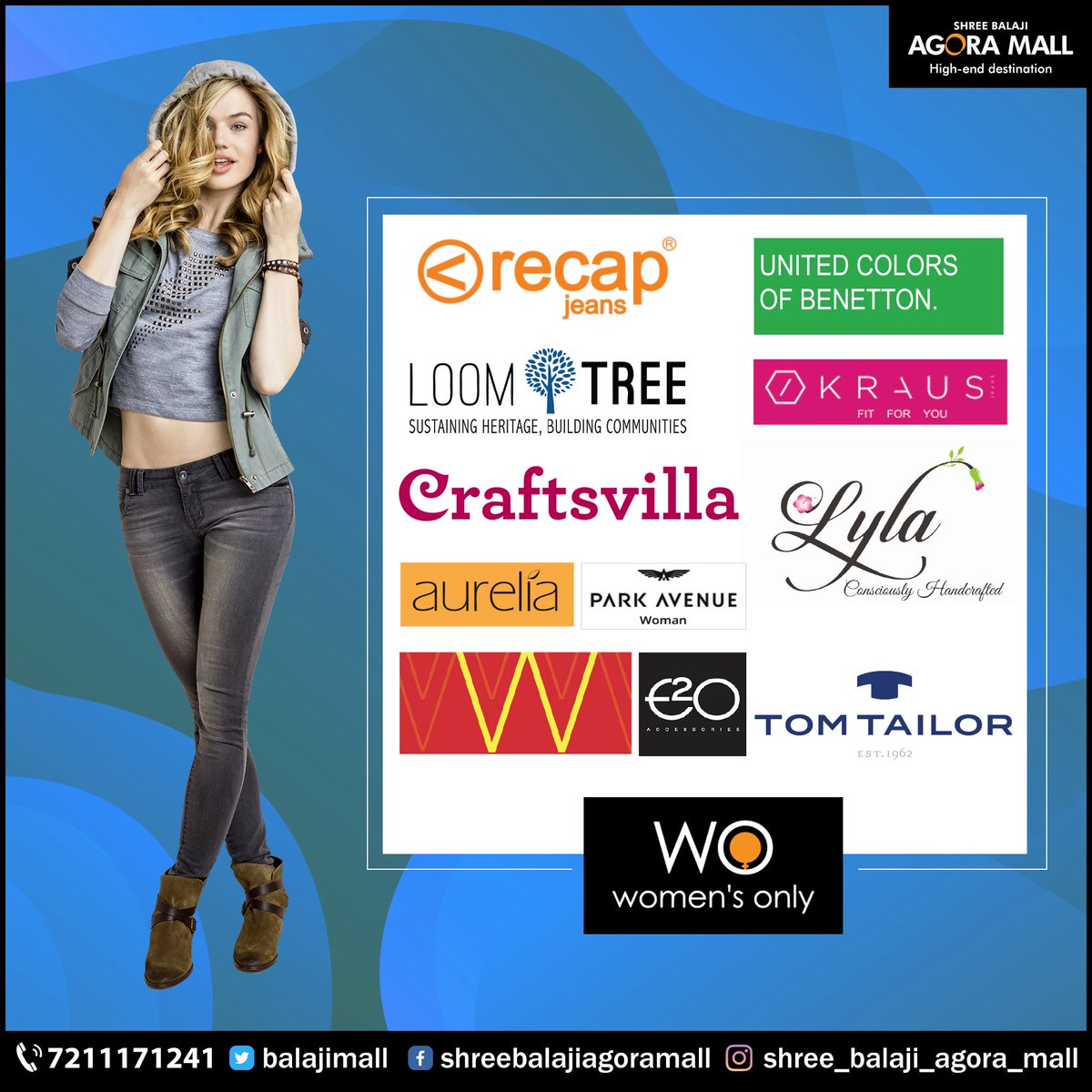 WomenOnly_'s tweet photo. Women's Only is the perfect destination for all ladies to have stylish apparels. Get all the new collection of women's wear with multiple brands at Women's Only, Agora Mall.
 
For More Details Contact :- 7211171241
Visit :- https://t.co/MCYT3RPemG
#gandhinagar #ahmedabad #brand https://t.co/2RJb8P7QxY