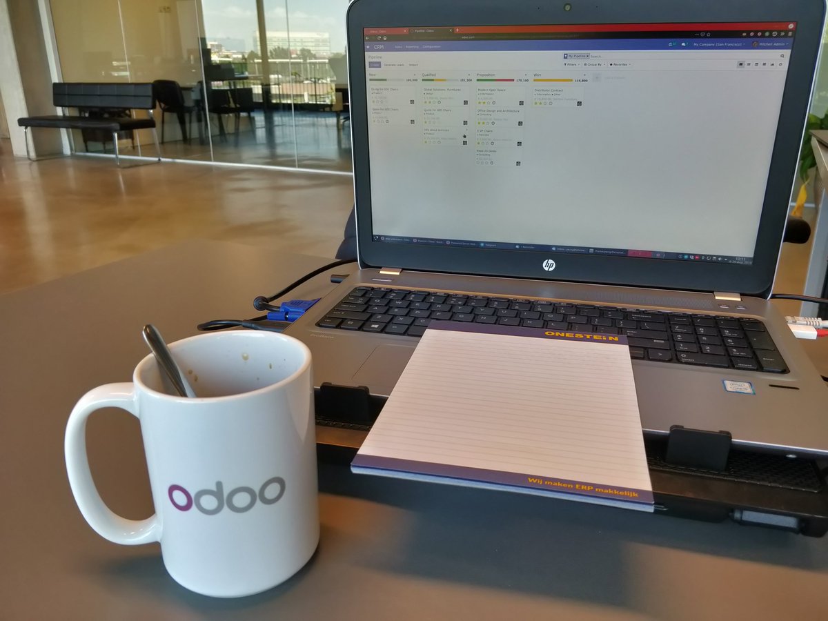 Onestein_ERP's tweet photo. #Odoo Thank you for the free mug!! Get 5000 points with the online FREE Odoo eLearning. After becoming a superhero you can apply for the Odoo Mug.

https://t.co/dAopxOjCFO https://t.co/lGXa8GfBV7