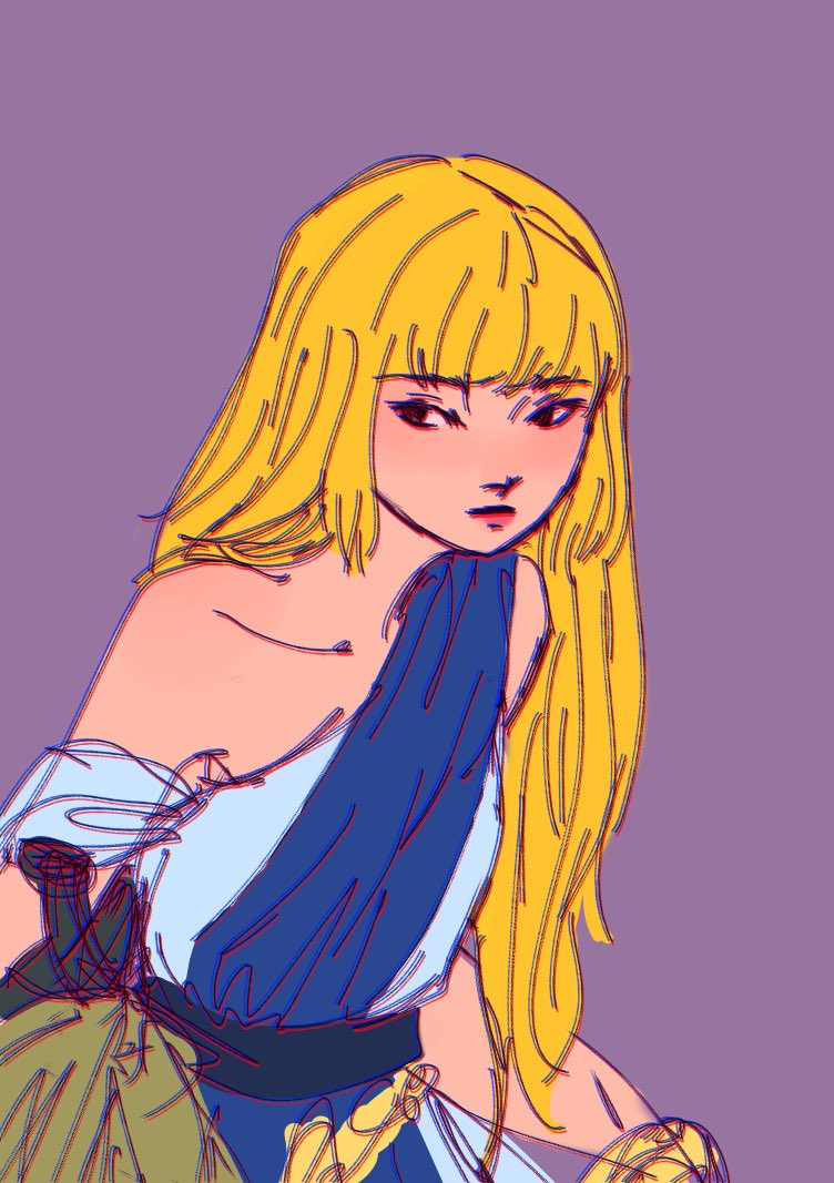 I made Ingrid a dancer only because she said she couldn’t dance