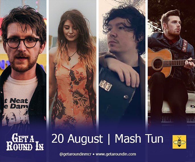 LiveMcrNews's tweet photo. Set to be another fantastic #GetARoundIn tonight at @MashTunMCR
Great music, food and drink featuring:
Carl North ( @CNTLH )
@katieomalleymsc
Rob Crampton and
@davidgormanuk
courtesy of @getaroundinmcr
Music from 7pm - free entry https://t.co/yFaadBFj5I
