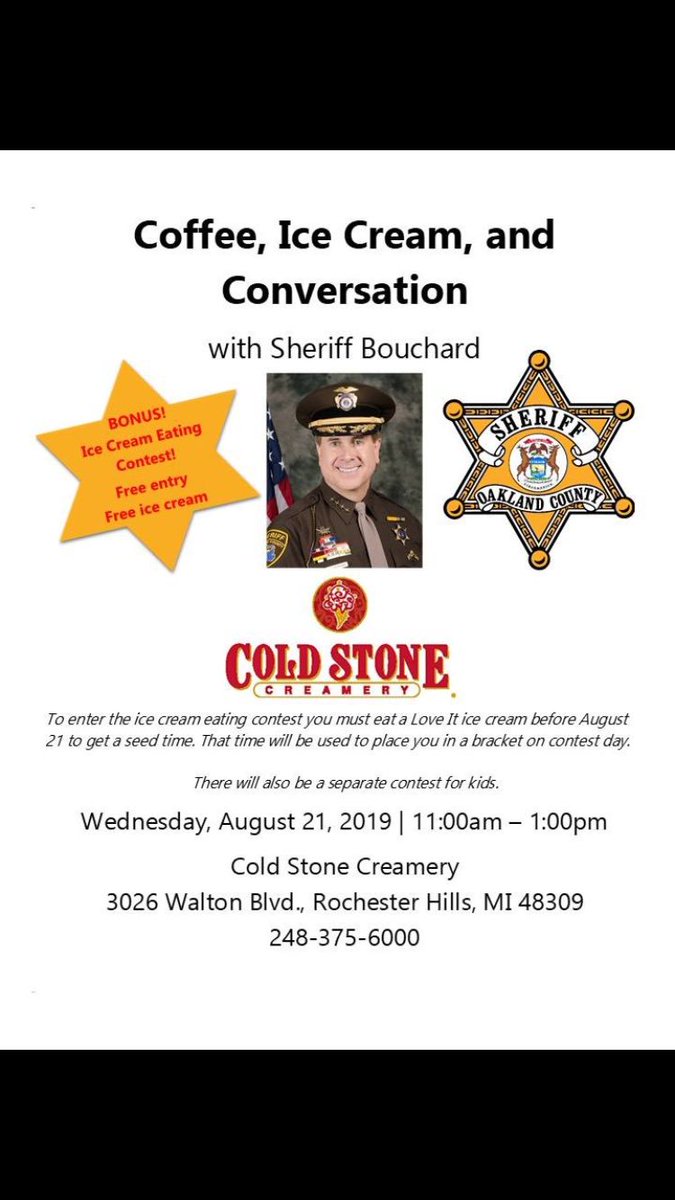 Cold Stone Rochester Hills tweet media