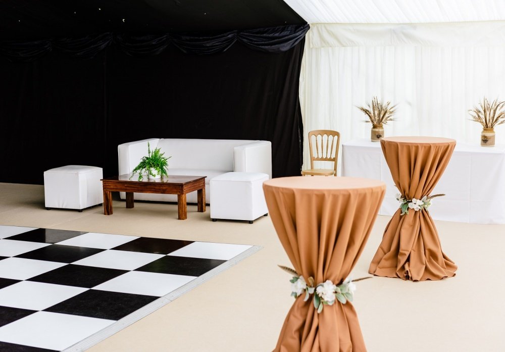 The folks at <a href="/FewsMarquees/">Fews</a> have everything you need to create your dream reception decor. Their superb attention to detail shows in every project after working with you to ensure a completely unique space is designed for your wedding.