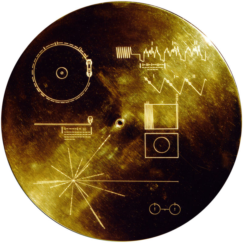 DrPnygard's tweet photo. Today in 1911, the #NewYorkTimes sent the first telegram around the world via commercial service. Exactly 66 years later, #NASA sent a different kind of message–a phonograph record containing information about Earth for extraterrestrials–aboard the unmanned spacecraft #VoyagerII. https://t.co/MRLL7qZiUr