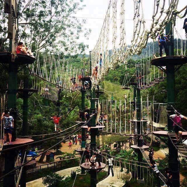 liburmy's tweet photo. Kalau korang jenis tak boleh duduk diam.. suka main lompat dan panjat-panjat, boleh try datang sini. Serius best. 😉

Lokasi : Teluk Bahang Escape, Pulau Pinang

#libur #liburMY #iamideaktiv https://t.co/49AZgNKgzH