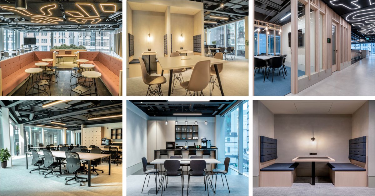 AreaWorkplaces's tweet photo. "As a result of a hardworking and focused team, we successfully delivered the designers’ vision into a five-star, functional space.” Take a look at our project for international workspace provider @hbreavisUK for their UK flagship @hubhubcowork! https://t.co/XbCu1e7gdF #design https://t.co/1xkzDdvZz6