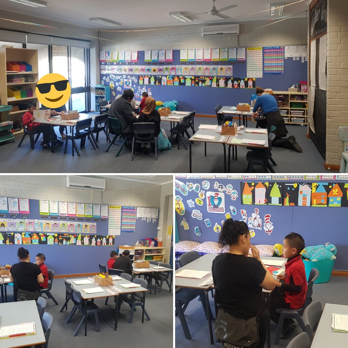 Every student was so excited and beyond proud to share their learning journey with their parents! #proudteacher