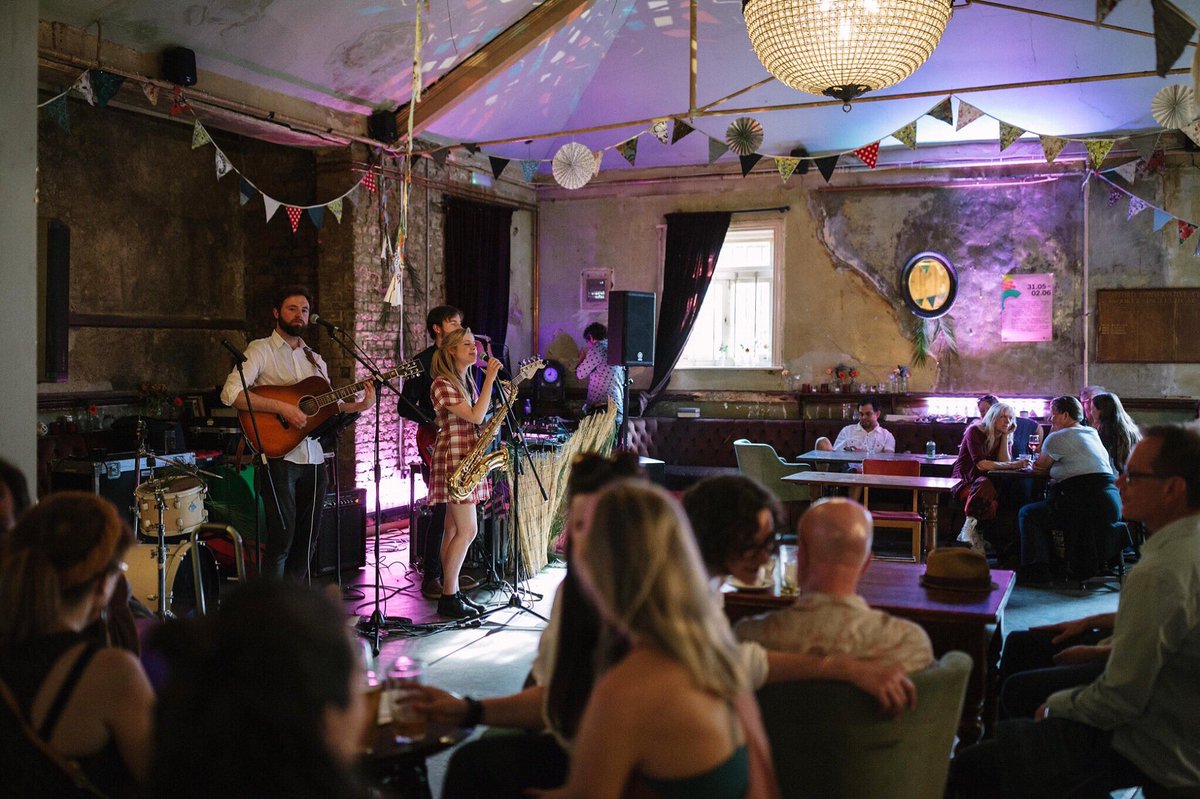 peachybeat's tweet photo. We’ve done some wonderful gigs over the years at @CatfordCClub and are gutted to hear of it’s closing. Sending big love to everyone there 💛 https://t.co/pR4SYfjXoY