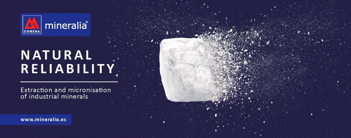 mineralia® is dedicated to the extraction and micronization of minerals, to be used as chargers, fillers and extenders for industry. 
To find out more about us you can visit: mineralia.es
#engineering #minerals #industrial #industry #innovation #company