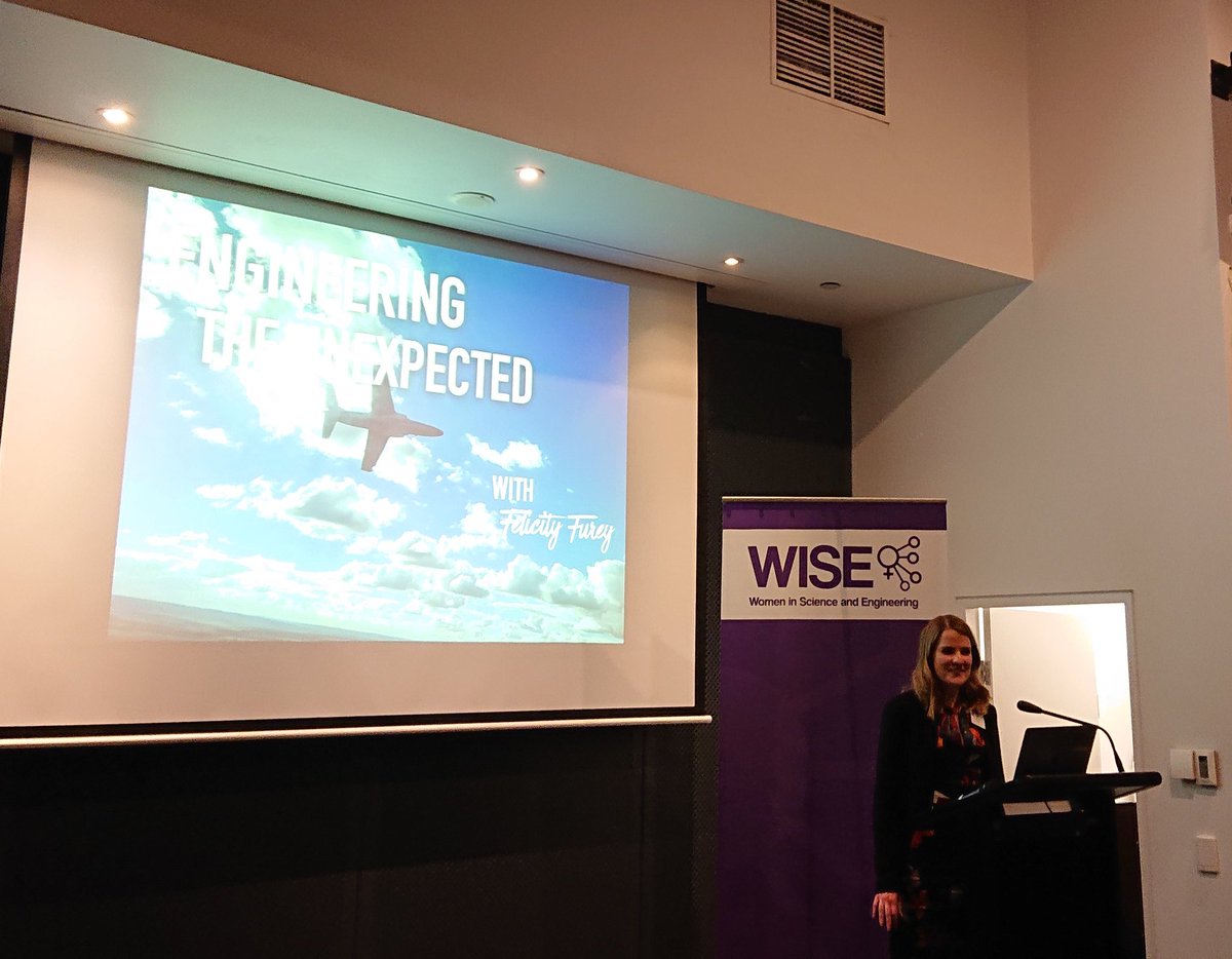 CatrionaNR's tweet image. There were multiple moments when @FelicityBriody wanted to quit: when she was one of the few females in engineering, when she failed maths, when volunteers quit on her...But she rose in the face of adversity, chose to be a leader &amp;amp; now changes young girls&apos; lives. #WomenInSTEM