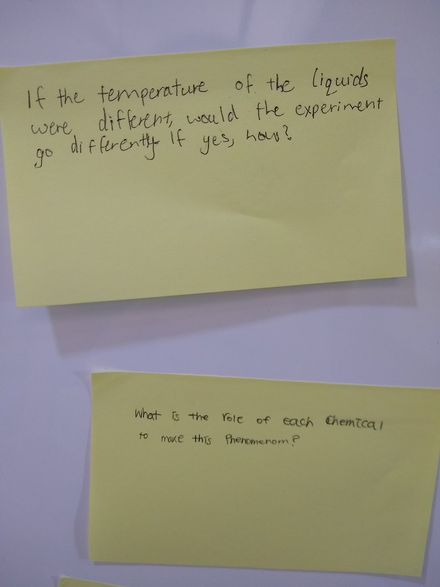 angsauer's tweet photo. Some student questions about our phenomena this week. It's great to start school up again! https://t.co/rA6TR2OF6J