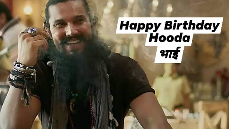 Happy Bday Bro 
May God bless u my Fav Actor model 
Bhai Randeep Hooda  