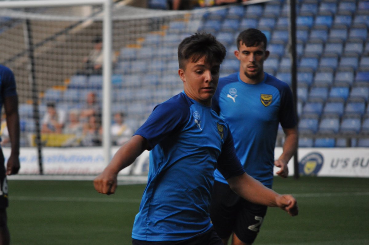 Tyler Goodrham in the squad and looking the part 👌 #OUFC
