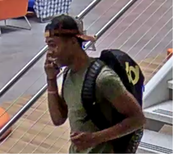 SHSUPD's tweet photo. The SHSU Police Department is requesting assistance locating the individual pictured below. If you have any information regarding the identity of this person, please contact the SHSU Police Department at 936-294-1800 or Detective C. Brown at 936-294-4543. https://t.co/jolUIcvQI6