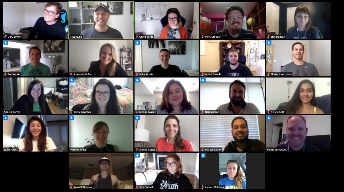 andreatarrell's tweet photo. This team, guys. Love this crew of @Pardot &amp; @salesforce pros... 😍

@SkylerNakashima, @jdfassett, @coldfusionplus, Chloe &amp; Neil -- so thrilled to have you all joining the @spotforpardot crew this month!🐉✨♥️ https://t.co/0fQ6JpnoMs