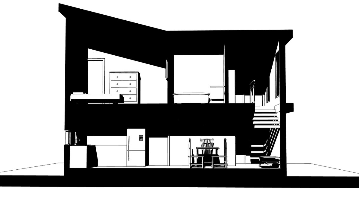 sahagunantoine's tweet photo. #Architecture #Revit #BIM #BlacWork #Shadows #Sketchbook #BlackWorkArchitecture https://t.co/grNYSn8JQe