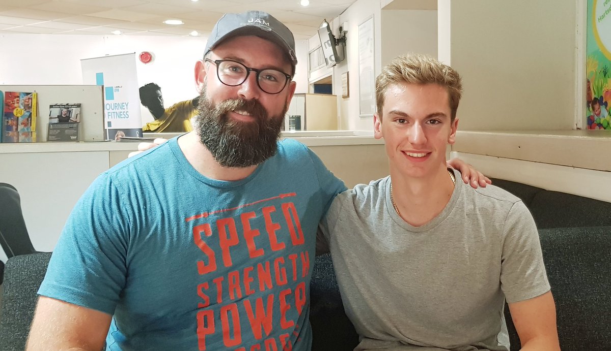Almost 3 years to the day that <a href="/CharleyLang4d/">Charley Langford</a> started to train under <a href="/coachdancross/">Dan Cross</a> It's been quite a journey and you've had the best coach/swimmer relationship #daftaseachother 😂😂 Thank you Dan for everything that you have done for Charley. He is going to miss you so much.