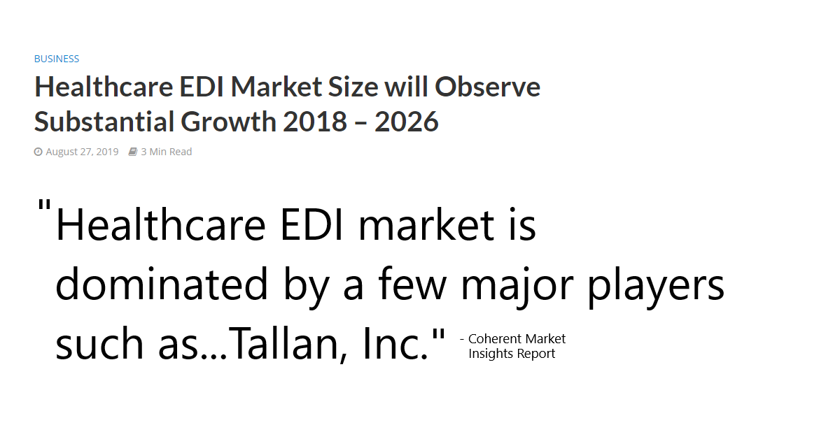 Caliber_EDI's tweet photo. Special thanks to all our T-Connect customers. Your feedback continues to drive our #EDI innovation. We're happy to be named a market leader in the #Healthcare #EDISoftware space. See the full report. https://t.co/9P8AAFqfL6 https://t.co/VzV6JVt4gz