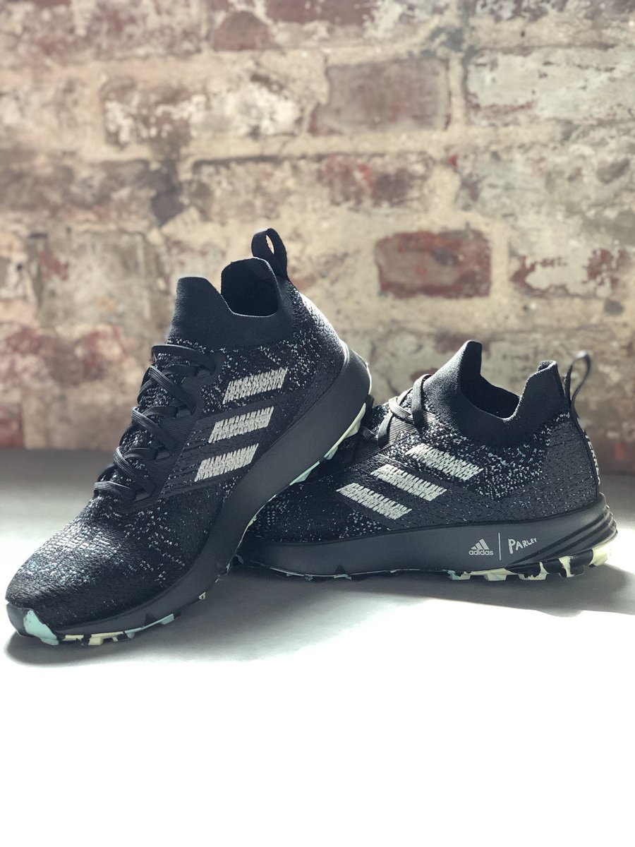 zach_lyman's tweet photo. That @adidas / @parleyforoceans  collab. And the light in the new studio is pretty fun. #sneakerheads #oceanplastics #reuse #closingtheloop #strategicrecycling https://t.co/Di3iuIlW9t