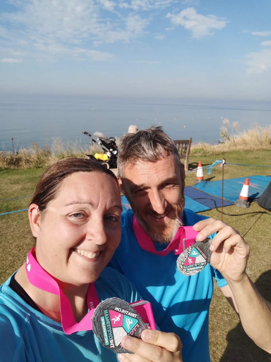 Well done to our leaders, <a href="/alisonmansell2/">Alison Mansell</a> &amp; @kmansell1, for  completing the #oysterman #triathlon in #Whitstable on Sunday.
#🏊‍♀️🚴‍♀️🏃‍♀️
<a href="/Hurricaneshawks/">Hawkinge Hurricanes</a> <a href="/ayleshamgarden/">Aylesham Garden</a>