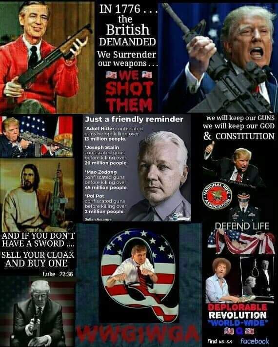 Brianwooj1's tweet photo. @DailyCaller @realDonaldTrump
All #DEEPSTATEPROPAGANDA
AAAAND #FalseFlag ATTACKS
#soros #nellieohr #hoggwash
#jarret #obama #HRC #holder
#ThesePeopleAreSick
#JOINTHENRA
#2A #ShallNotBeInfringed
#LiberalismIsAMentalDisorder
#PatriotsUnited #WWG1WGA
#America
#deepstatepanic
#DoUQ ? https://t.co/bjuHHWL4cT