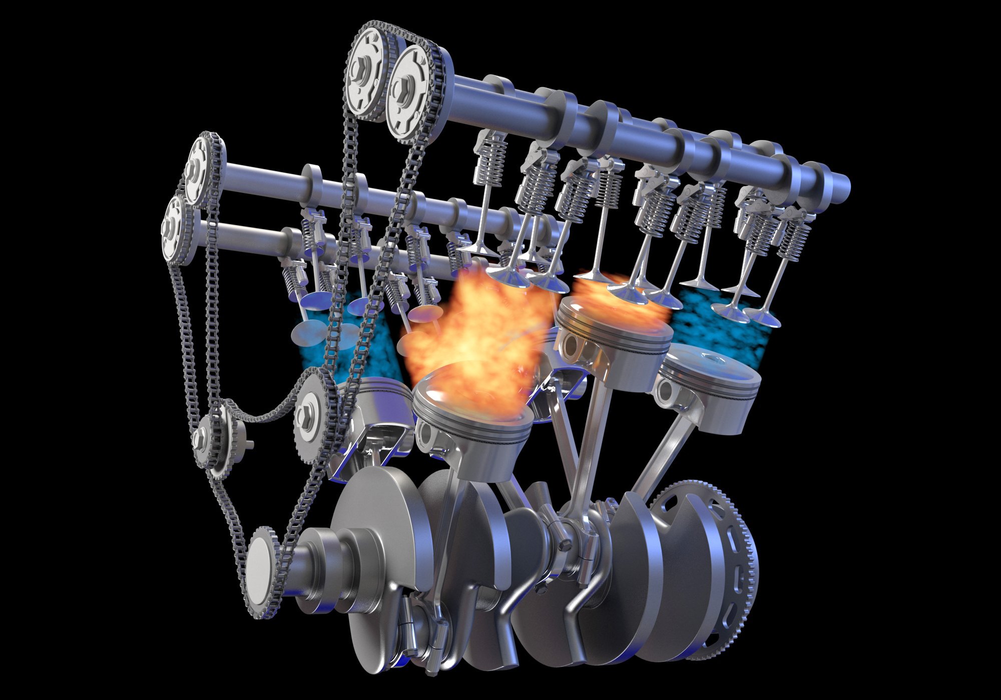 Car Engine 3d Model – 3D Horse