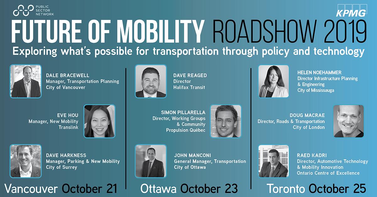 ConnectPSN's tweet photo. PSN’s Future of Mobility Roadshow is coming to a city near you. Hear from these transportation experts and more this October. Join the conversation! #PSNFutureMobility
https://t.co/YnRQD4aXby https://t.co/avE5Db87gI
