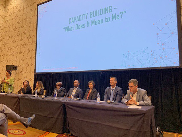 GilbaneBuilding's tweet photo. Gilbane was proud to attend the @AMAC_ORG Airport Business Diversity Conference, hosted by @flyLAXairport, last week in LA! Here is a photo of Rob Walker and Linda Graves enjoying their panel discussion. https://t.co/ObpsHraMXc #AMAC2019 #Aviation https://t.co/xAl18k3Ugd