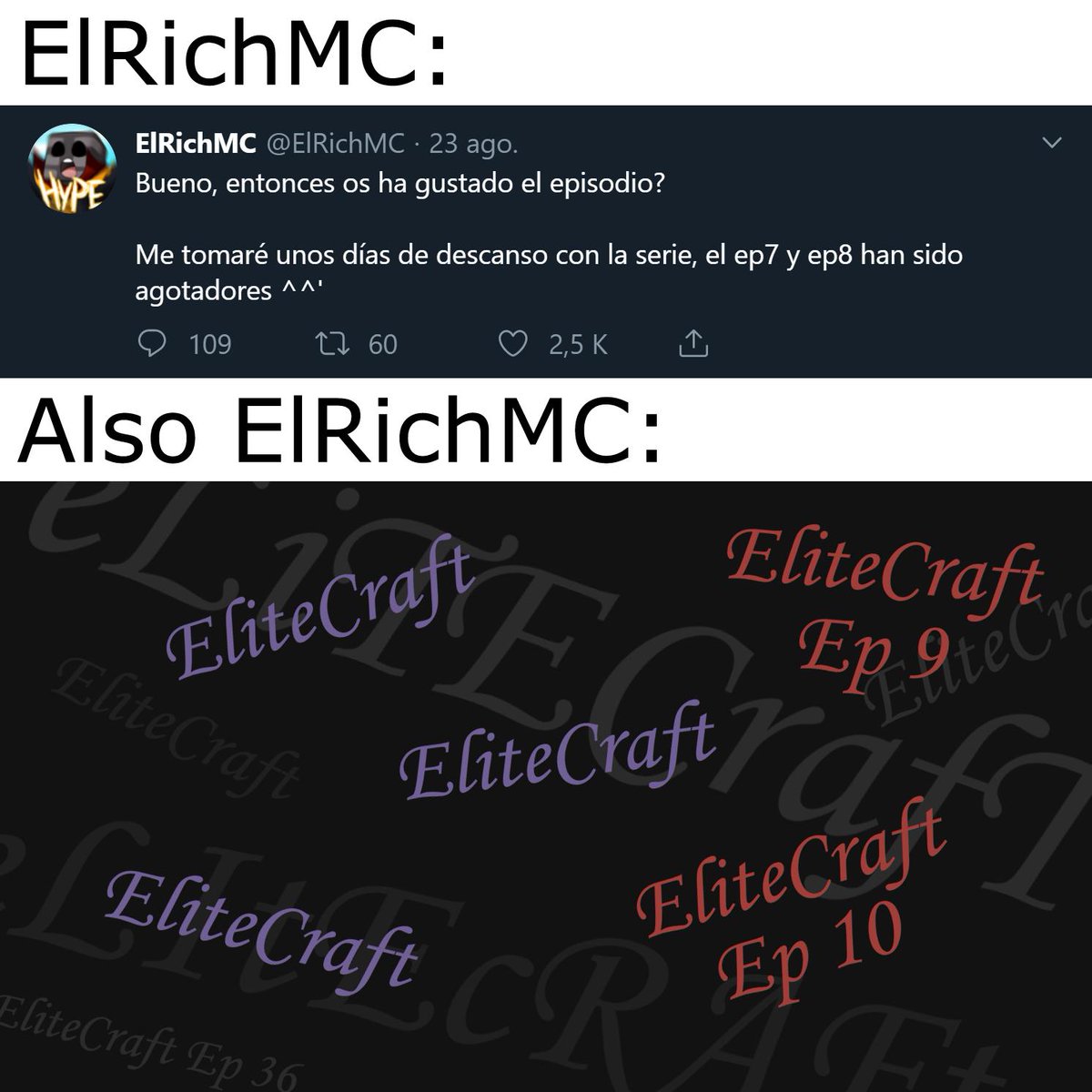 Radevirot's tweet photo. @ElRichMC Gracias por tanto Rich<3 https://t.co/10JP5yAh6a