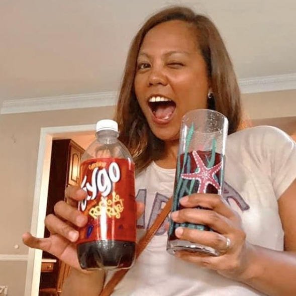 Faygo's tweet photo. If you pour your Rock &amp; Rye into a glass, it tastes better if it’s a fun one. [📸: @realholavaleria] https://t.co/KdwfjfhXiJ