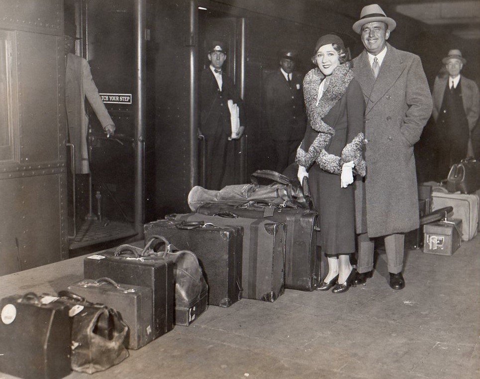 Mary and Doug coming home #TuesdayTravel in the days before TSA