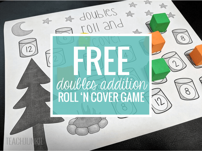 Camping Doubles Addition Roll ‘n Cover Game: Teach an easy-to-learn addition game with a cute, camping theme. Here is a free printable roll and cover game created by a teacher who submitted to our Teaching Blog Addict Ultimate Freebie Celebration. Be… dlvr.it/RC0BYg
