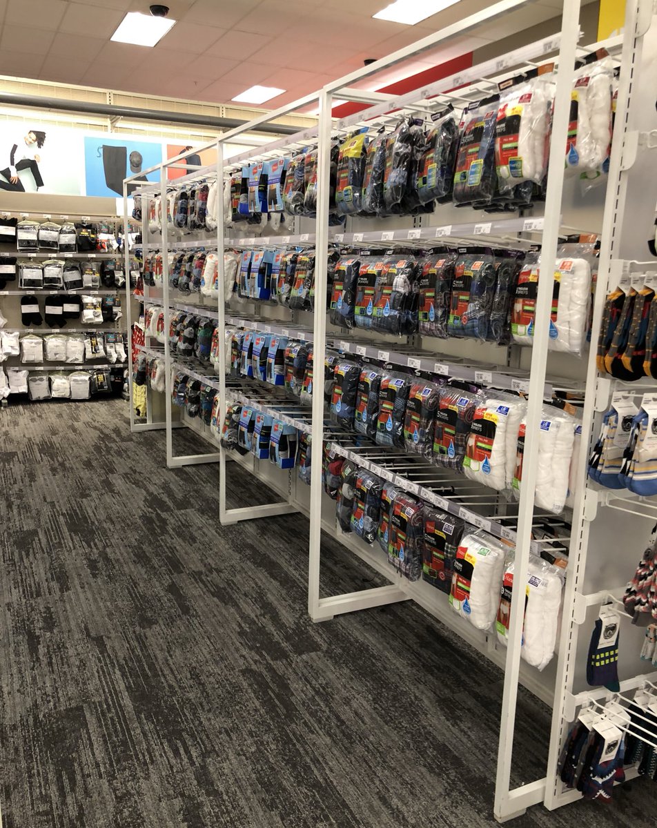 GoForAlice's tweet photo. Worked with my Men’s DBO this weekend to add zone assists to every peg in men’s basics. 25% comps in basics did not disappoint! @jess4bullseye @nagel_bryan #T1069 #SellingInStyle https://t.co/bc3Su1jz89