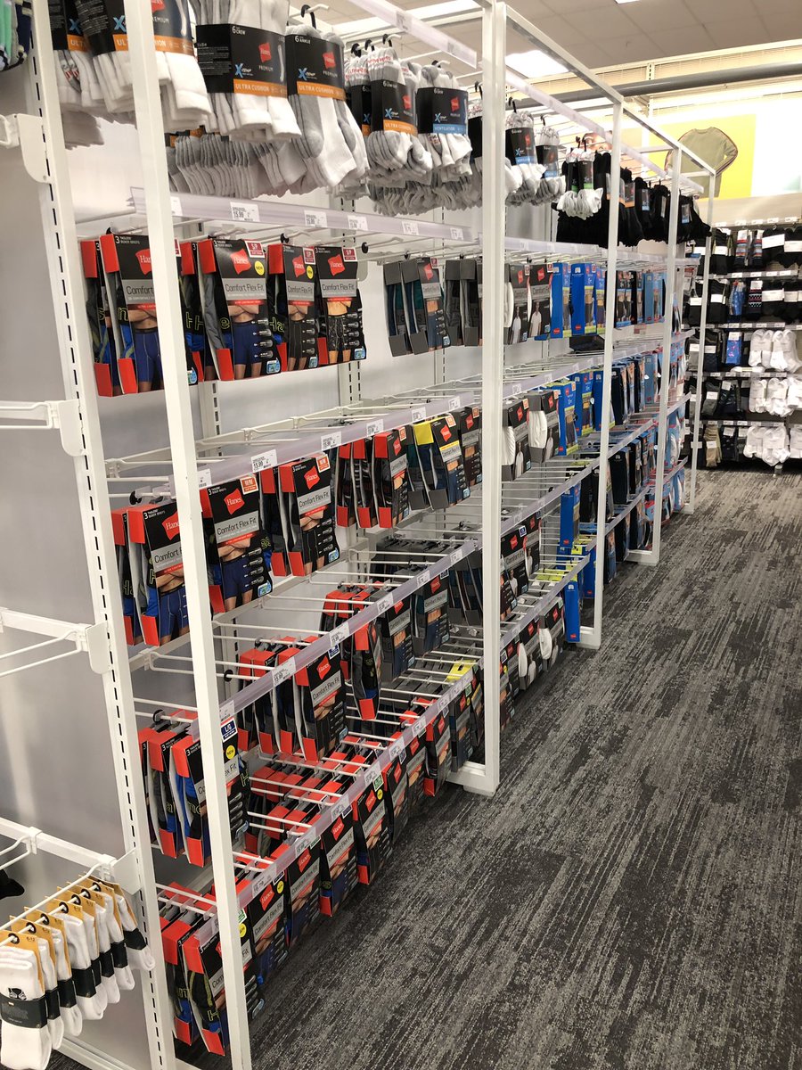 GoForAlice's tweet photo. Worked with my Men’s DBO this weekend to add zone assists to every peg in men’s basics. 25% comps in basics did not disappoint! @jess4bullseye @nagel_bryan #T1069 #SellingInStyle https://t.co/bc3Su1jz89