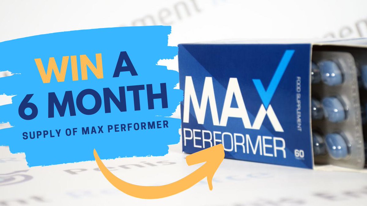 It's competition time! To be in with a chance of winning a 6 month supply of Max Performer, watch this video, the like, subscribe and comment! youtu.be/WEyv_Qrq4j8