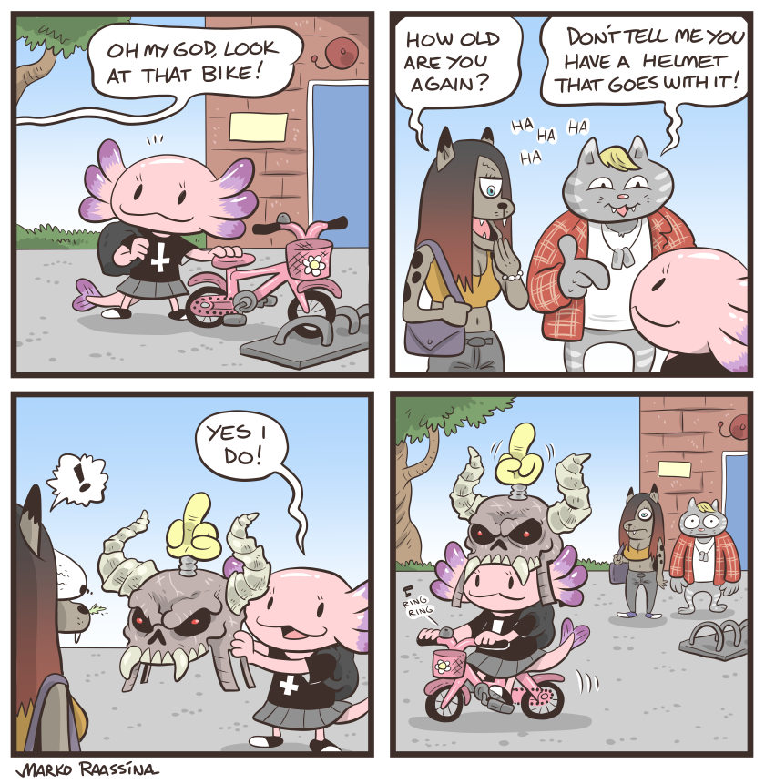 Alexa Lotl rides again 
