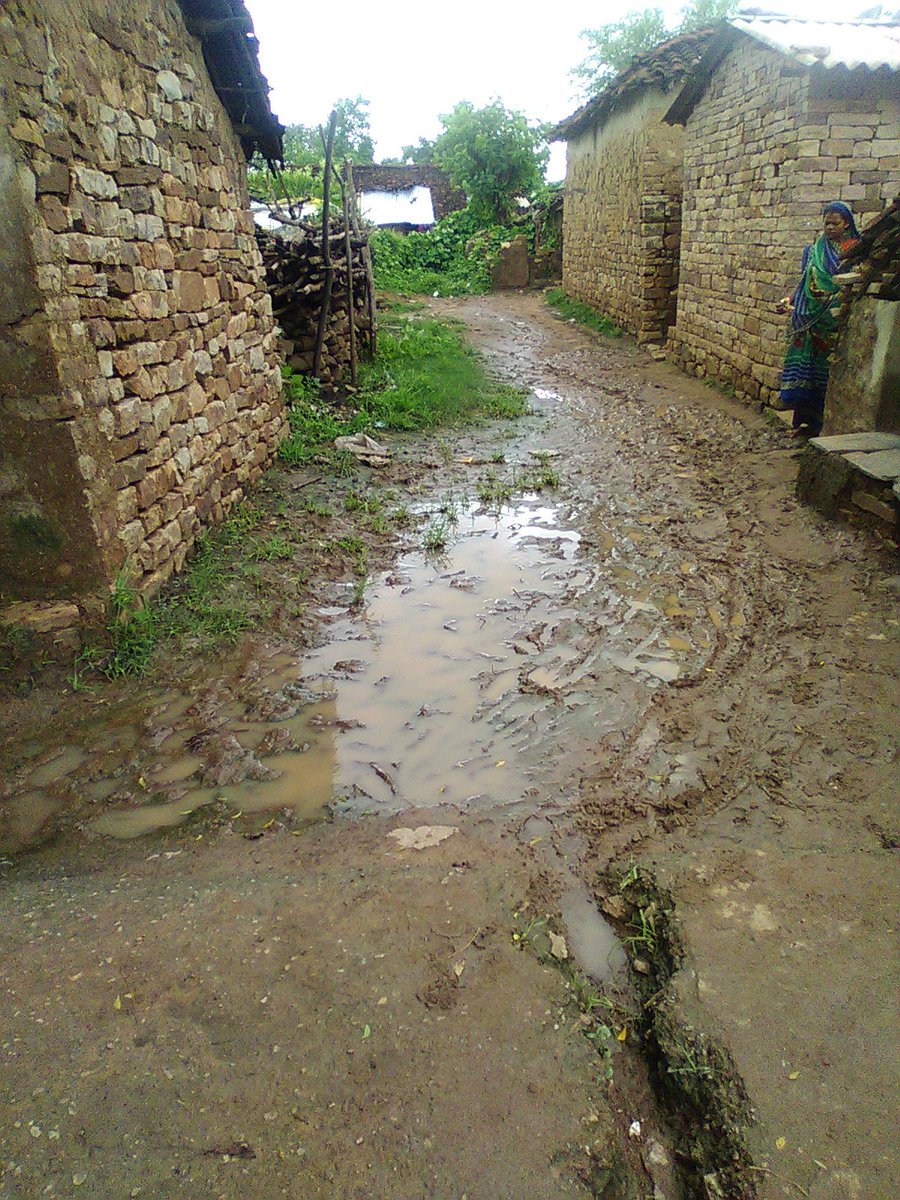 Ramshar78963735's tweet photo. Panna jila ke brijpur panchayt ke Dhanauja gao me rcc road na hone ke karan barsat me niklne me logo ko ho rahi samsya. #evolunteer https://t.co/oY0GjibRh6