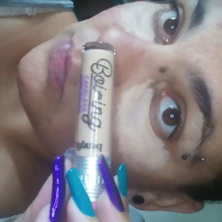 JesiRox85's tweet image. All done... Looks like crap, to me. Letting it sit for a bit. #Benifit #Cakeless