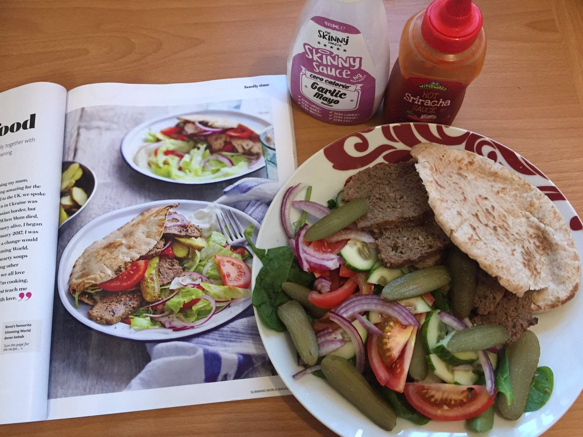 Another #SWMagazineMakes from the new October mag - this time a fakeaway doner kebab! Ya beauty..... didn’t make the sauce, cheated with garlic mayo from the @skinnyfoodco #tastytasty #midweekmeals #swmafia #foodoptimising