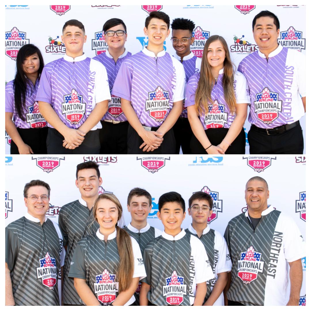 Youth_bowling's tweet photo. Which team will be the '19 #USABowling U15 National Champions? Will it be the South Central "USA Bowl", or will the trophy & title go home with the Northeast's "Chesapeake Bay Strikers"?
Tune-in tonight @ 9pm EST, only on CBS Sports Network!
#RepYourRegion #Sixlets https://t.co/lS8jdh0eOM
