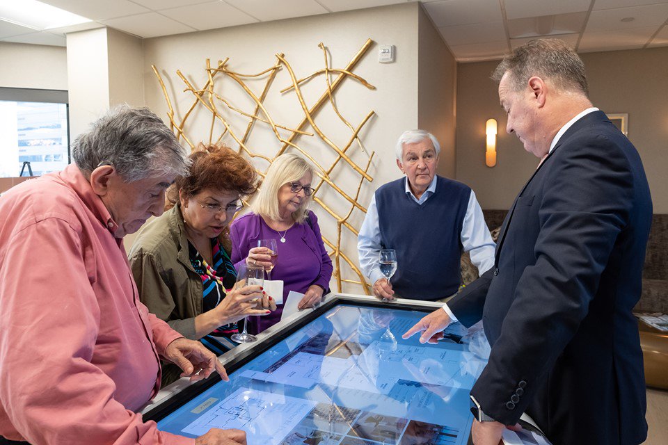 Have you had a chance to explore our floorplans and amenities on our interactive touchscreen?  #MonarchTysons